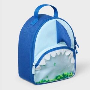 Cat & Jack Kids' Fashion Lunch Bag Shark new